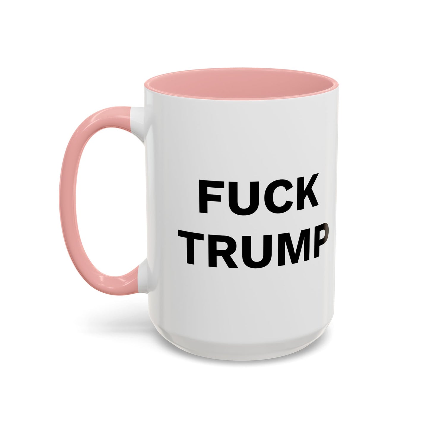 FUCK TRUMP - 2 Sided Design - Accent Coffee Mug (11, 15oz)